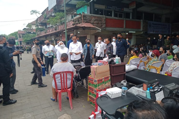 Presiden RI Langsung Serahkan Bantuan Kepada Penyandang Disabilitas, Pangdam Gelar Pam VVIP di Kreneng