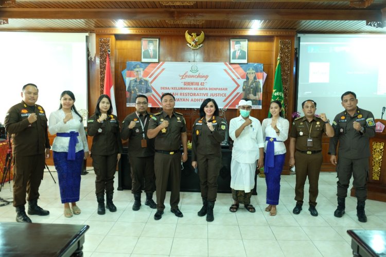 Pertama di Bali, Kejari Denpasar Luncurkan 42 &apos;Rumah Keadilan&apos; se&Kota Denpasar