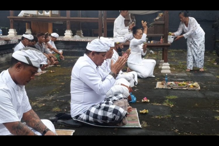 Upacara Mejaya&jaya, Desa Adat Tunju kukuhkan Budhiana Sebagai Kertha Desa Adat