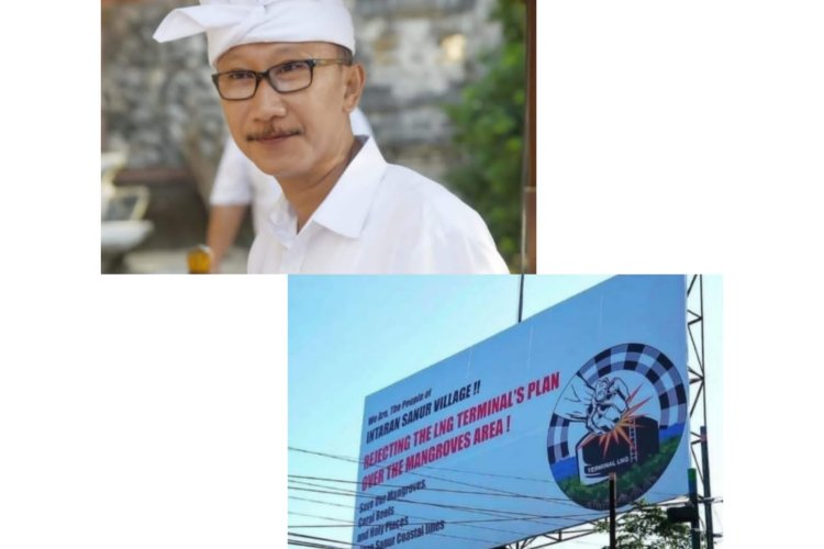 Disinggung Soal LPD Jadi Pemodal Gerakan Intaran Tolak LNG, Bendesa Alit Bungkam