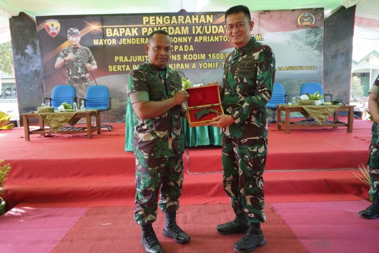 *Mampu Mengairi 450 Hektar Sawah di Bima, Pangdam IX/Udayana Resmikan Pompa Hidram Terbesar*