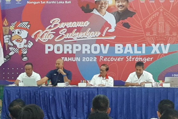 Porprov XV Dilakukan Secara Sederhana namun diharapkan Meriah, Api Porprov Diarak Keliling Bali