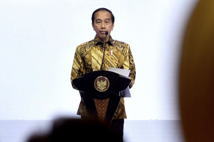 Presiden Jokowi Hadiri Puncak Peringatan HUT ke&58 Partai Golkar