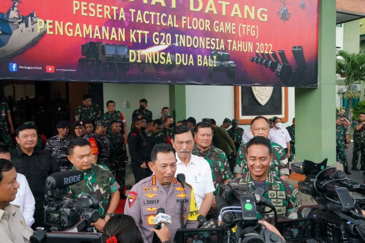 Kapolri paparkan operasi Puri Agung 2022 , tuk amankan hajatan KTT G20