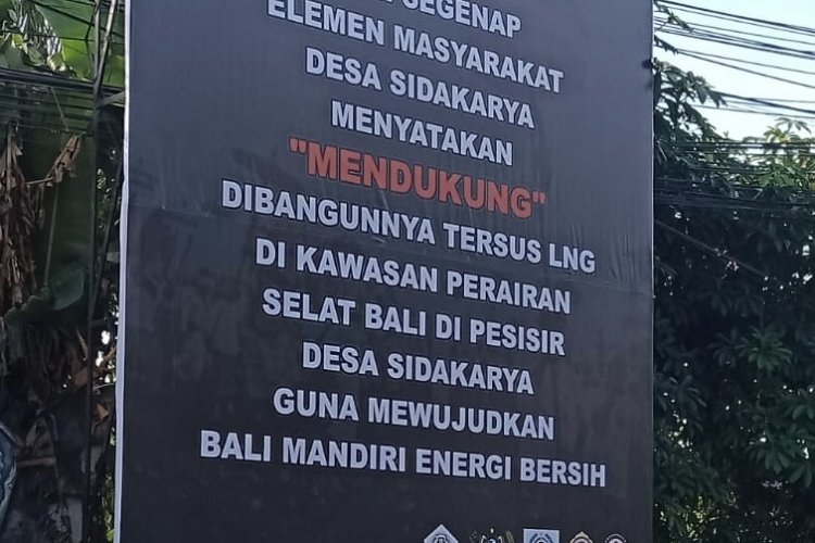 Gerakan Masyarakat Adat Sidakarya Dukung Tersus LNG Jalan Terus