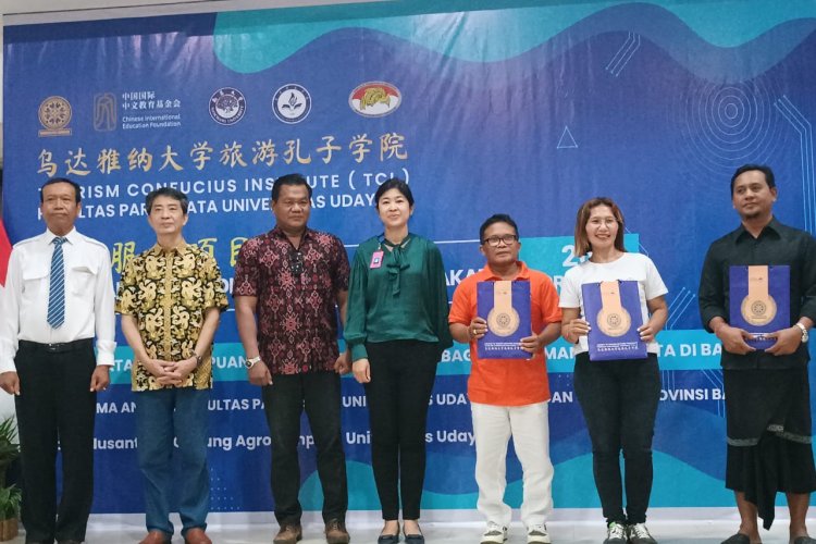 HPI Bali dan TCI lakukan Kerjasama Fakultas Pariwisata Unud Tingkatkan Kemampuan Bahasa Mandarin Pramuwisata Bali