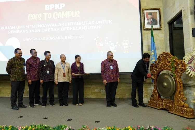 Tingkatkan Stakeholder Awareness dan Engagement di Kalangan Akademisi, BPKP Bekerjasama dengan Unud Selenggarakan Kuliah Umum