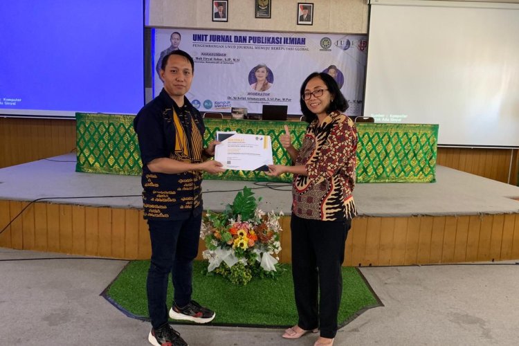 Pentingnya Pengembangan Unud Journal Bereputasi Global, JUPI Laksanakan Workshop Tata Kelola dan Substansi Jurnal