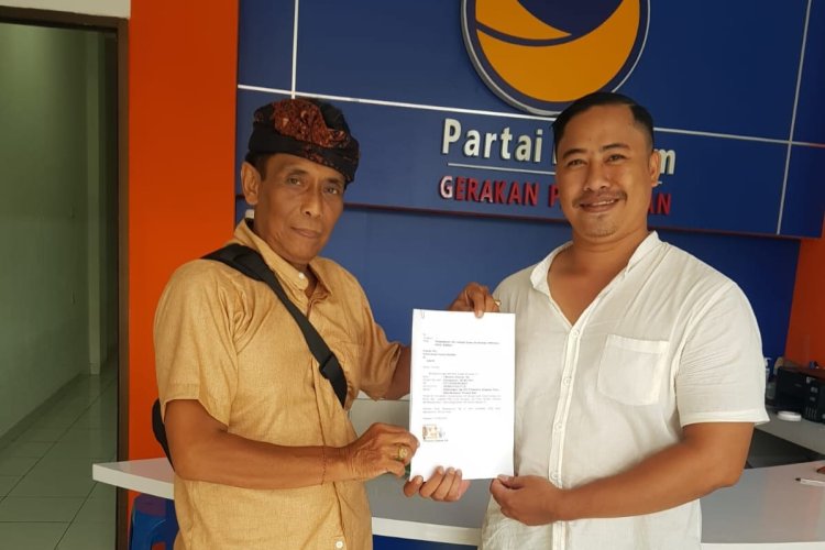 Kepak Sayap Nasdem Bali Rontok , Mang Bangol Mundur