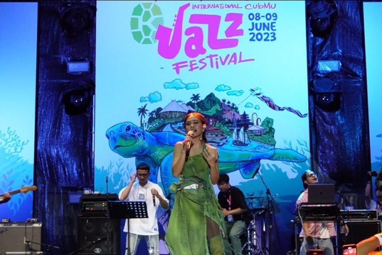 ANDIEN Pukau Fans &quot; Kura Kura Jazz Festival 2023 gandeng UMKM angkat tema Segara Kerthi