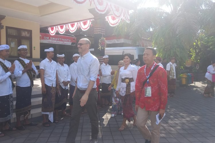 SMAN 3 Denpasar Terima Kunjungan Delegasi Unesco