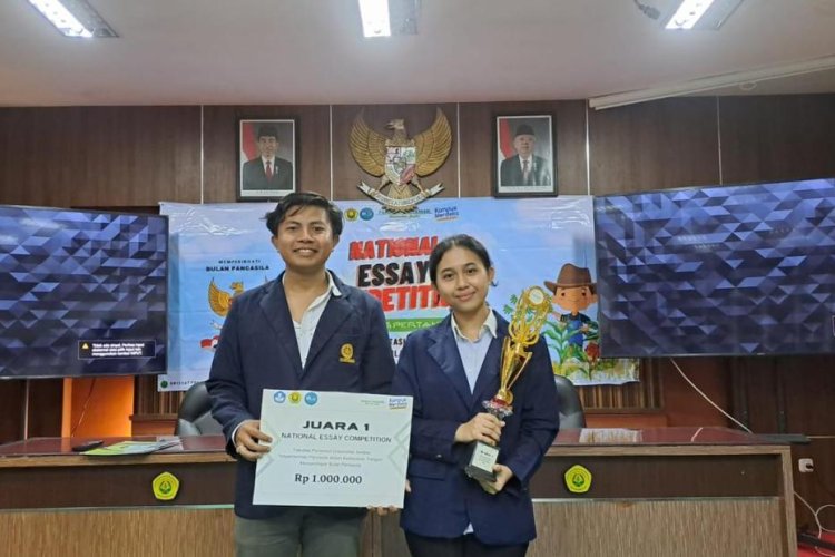 Mahasiswa FP Unud Berjaya Essay Competition 2023 Di Universitas Jember