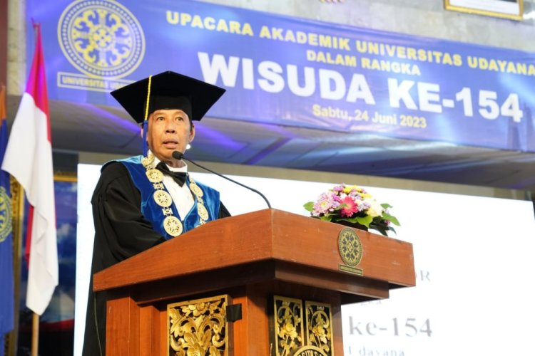 Universitas Udayana Lepas 841 Wisudawan Pada Wisuda Ke&154