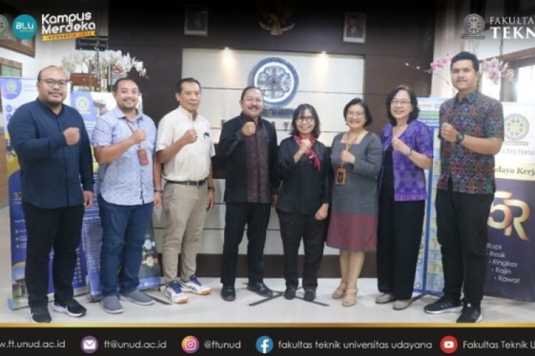 Jalin Kerja Sama, Fakultas Teknik Unud Terima Kunjungan Perusahaan Umum Daerah Tirta Mangutama