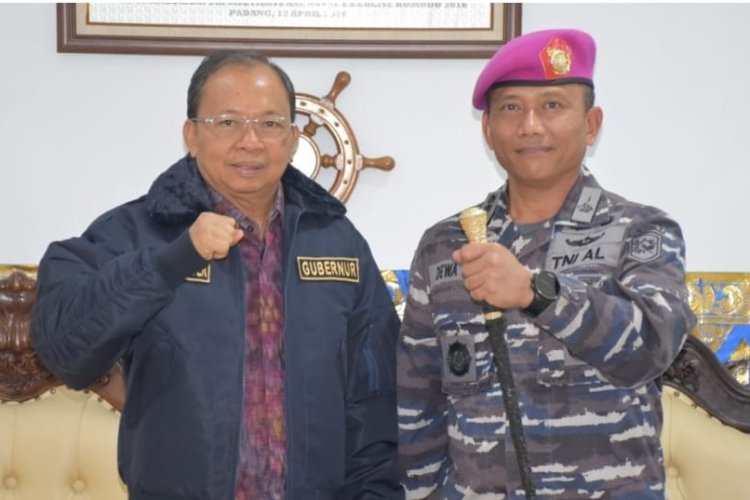 Wayan Koster Prihatin Rumah Dinas Prajurit TNI AL tak Layak Huni