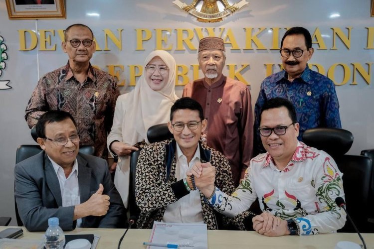 Menparekraf Paparkan Realisasi Program Kerja Parekraf 2023 di Hadapan Komite III DPD RI