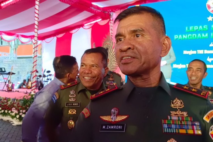 Acara Lepas Sambut Pangdam IX/Udayana, Mayjen TNI Muhammad Zamroni : Siap Lanjutkan Program Terbaik Pimpinan Terdahulu