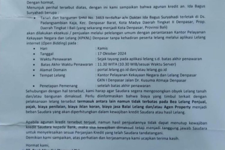 PENGUMUMAN SANGAT PENTING