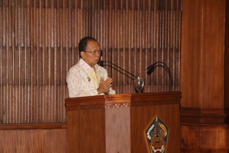 Kapolda Bali mendampingi Gubernur Bali dalam Kunjungan Kerja Komisi II DPR RI