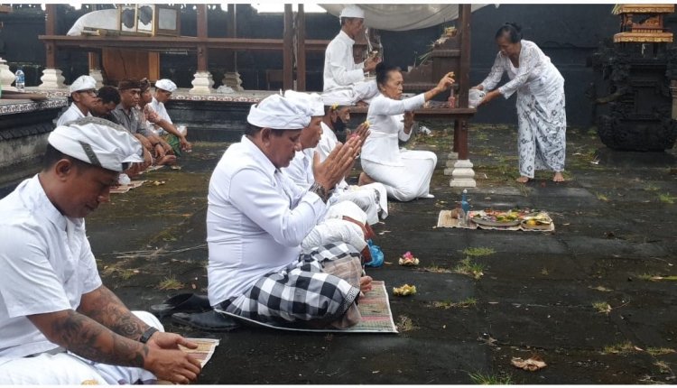 Upacara Mejaya-jaya, Desa Adat Tunju kukuhkan Budhiana Sebagai Kertha Desa Adat