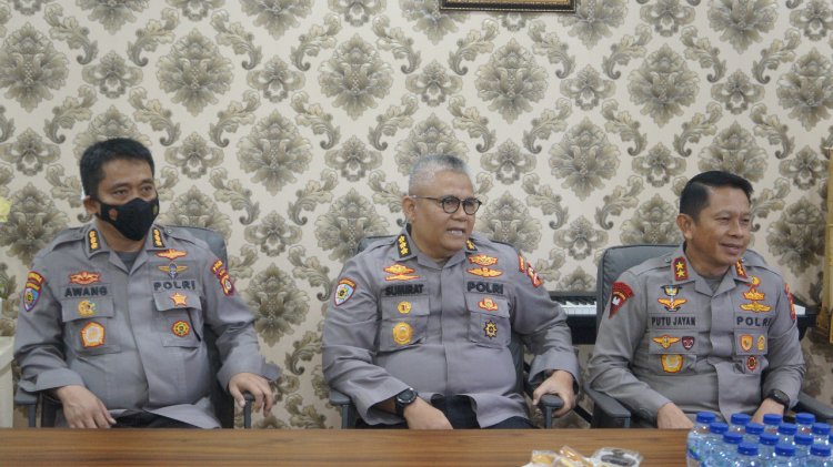 Kapolda Bali Sambut Kedatangan Tim Audit Kinerja Tahap II Itwasum Polri T.A. 2022.