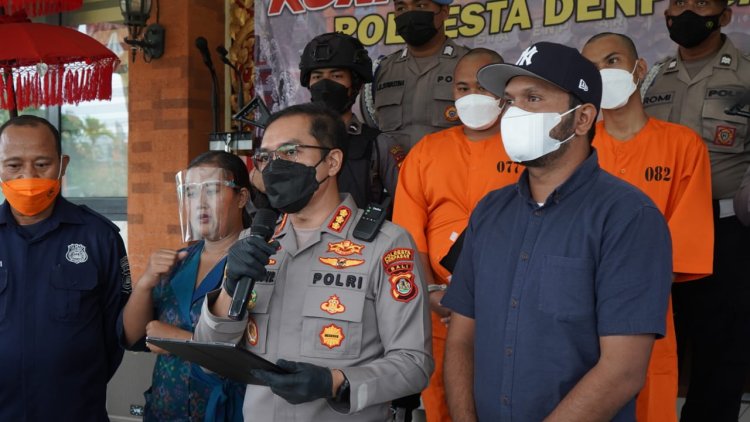 Sat Resnarkoba Polresta Denpasar Amankan Dua Pengedar Sabu Dan Ekstasi
