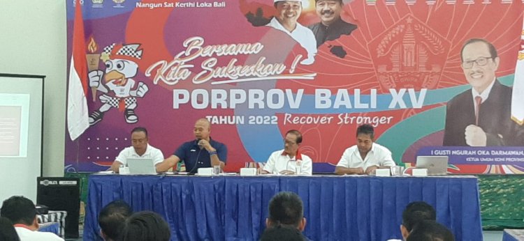 Porprov XV Dilakukan Secara Sederhana namun diharapkan Meriah, Api Porprov Diarak Keliling Bali