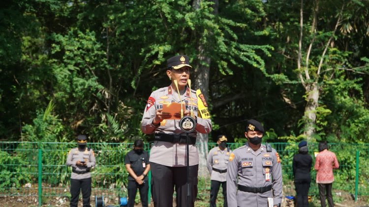 Wakapolda Bali Pimpin Apel Gelar Pasukan Gapura Agung XIV-2022