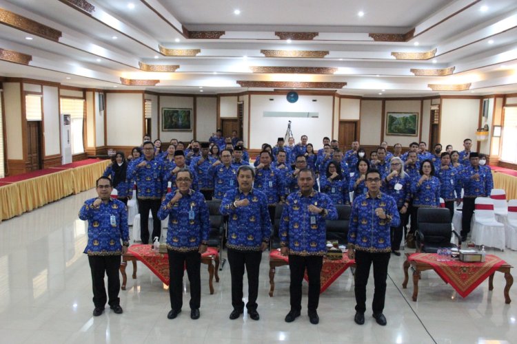 TINGKATKAN KUALITAS ASN DALAM PENGEMBANGAN KOMPETENSI, KEPALA BPSDM HUKUM DAN HAM SOSIALISASIKAN STRATEGI PK BANGKOM