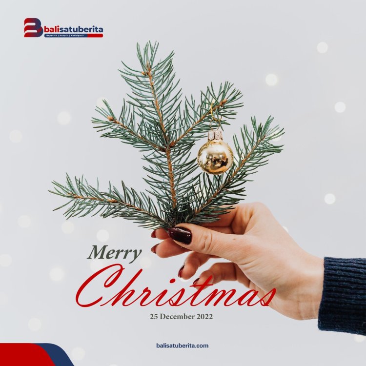 Management & Staff Mengucapkan “ Merry Christmas 2022! Semoga Natal membawakanmu cahaya kebahagiaan dan harapan abadi serta sinar iman untuk terus maju dalam hidup.