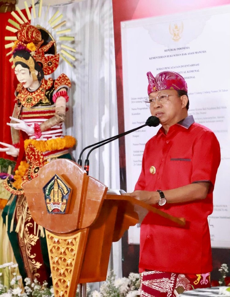 Pidato Akhir Tahun 2022 Gubernur Bali “ 44 Tonggak Peradaban Penanda Bali Era Baru .