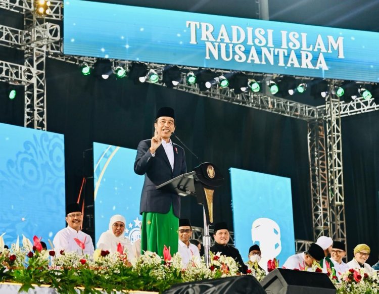 Presiden Jokowi Hadiri Festival Tradisi Islam Nusantara