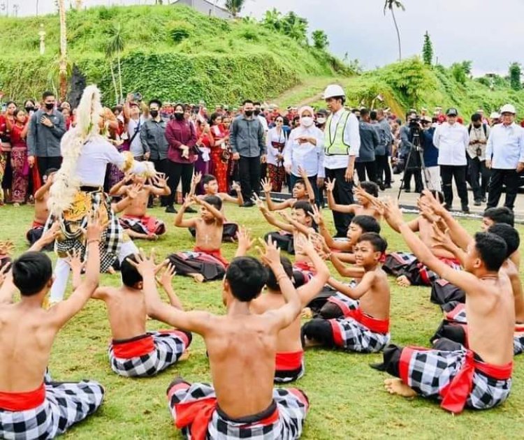 •Presiden Jokowi Resmikan Bendungan Danu Kerthi di Kabupaten Buleleng•