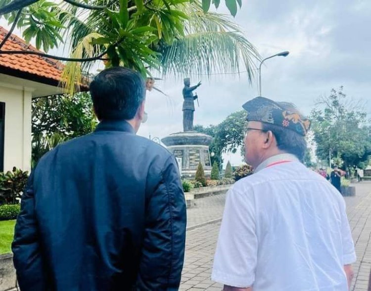 •Presiden Singgah ke Taman Bung Karno Sebelum ke Bendungan Danu Kerthi Buleleng•