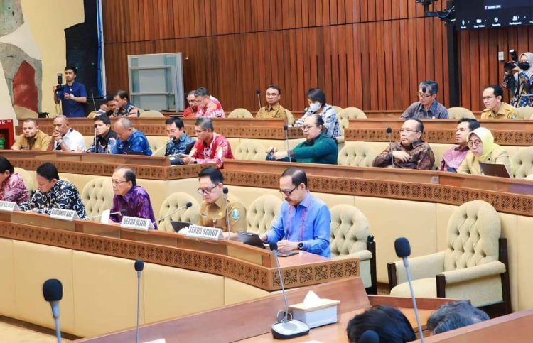 Kawal  ke Senayan, Gubernur Wayan Koster Minta RUU Provinsi Bali Segera Disahkan