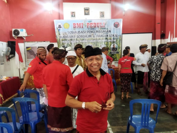 HKTI Bali Motivasi Petani untuk  Mengembangkan Tanaman Sorgum di Kabupaten Buleleng