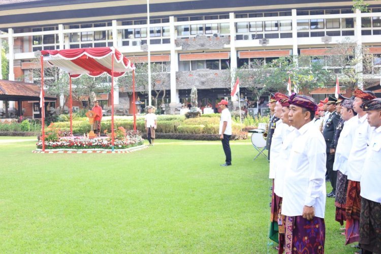 Upacara Peringatan Hari Lahir Pancasila, Pemerintah Provinsi Bali Gunakan Busana Adat