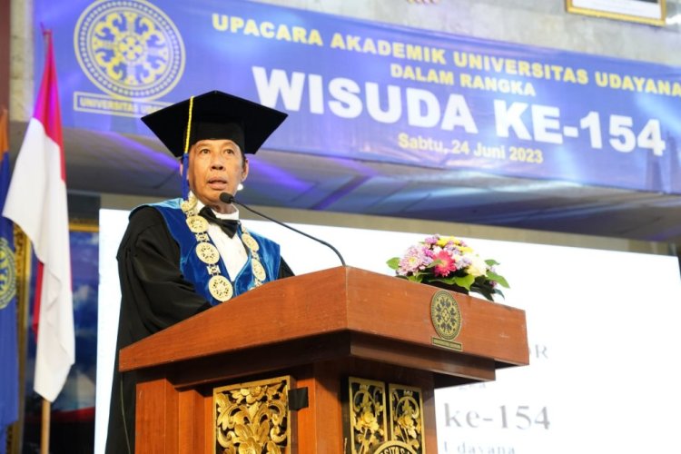 Universitas Udayana Lepas 841 Wisudawan Pada Wisuda Ke-154
