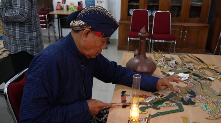 Dukung PKB ke - 45 Bali, AKN Seni dan Budaya Yogyakarta Bawakan Figur Boneka Dewa Ruci