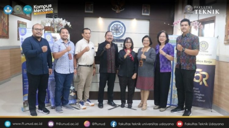 Jalin Kerja Sama, Fakultas Teknik Unud Terima Kunjungan Perusahaan Umum Daerah Tirta Mangutama