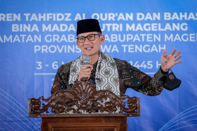 Menparekraf Dorong Santri Manfaatkan Teknologi Digital Guna Ciptakan Peluang Usaha