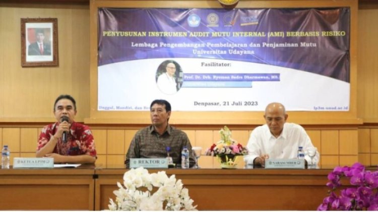 LP3M UNUD Gelar Penyusunan Instrumen AMI Berbasis Resiko Guna Tingkatkan Efektuvitas Audit Mutu Internal