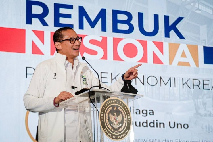 Menparekraf: Ekonomi Kreatif Perkuat Capaian Target Indonesia Emas 2045