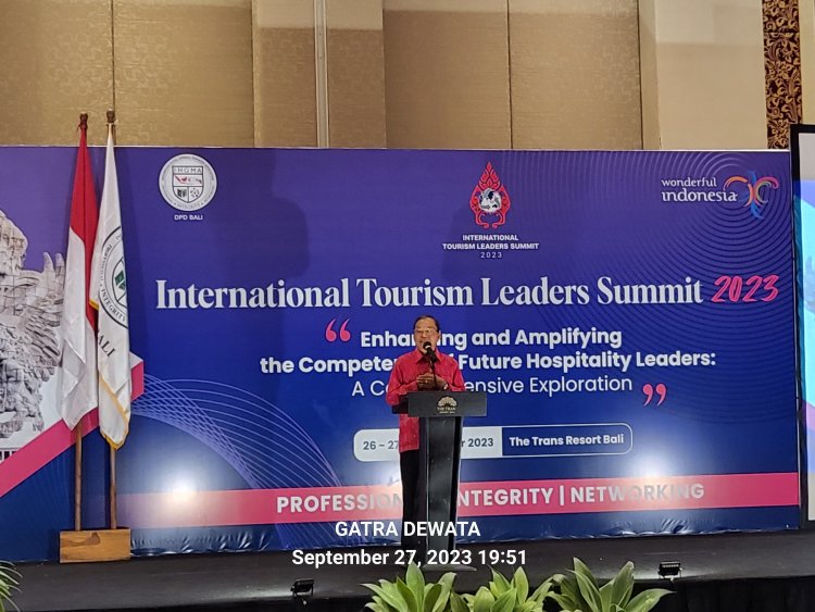 Wayan Koster Hadiri International Tourism Leaders Summit 2023