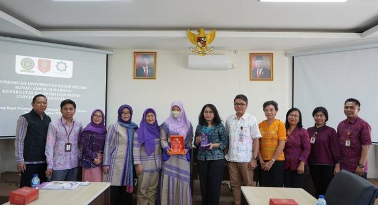 Fakultas Ekonomi dan Bisnis Unud Terima Kunjungan dari Fakultas Ekonomi dan Bisnis Universitas Islam Negeri Sunan Ampel Surabaya