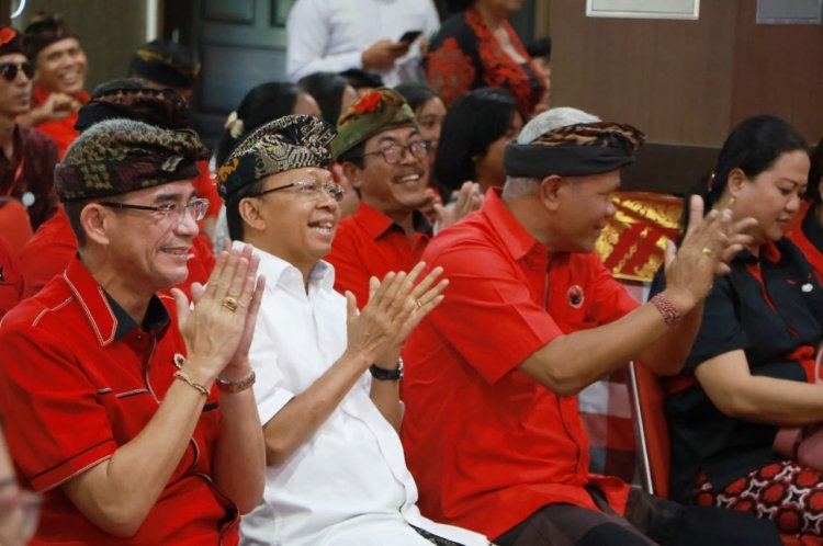 Perolehan Kursi PDI Perjuangan di DPRD Kabupaten/Kota Se-Bali Meningkat 14 Kursi di PILEG 2024