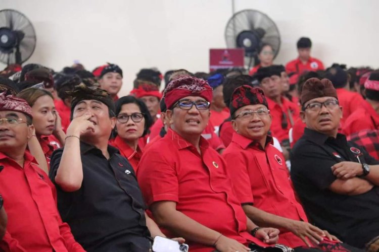 Konsolidasi PDIP Tabanan, Sanjaya Yakin Kader Banteng Solid Menangkan Pilkada