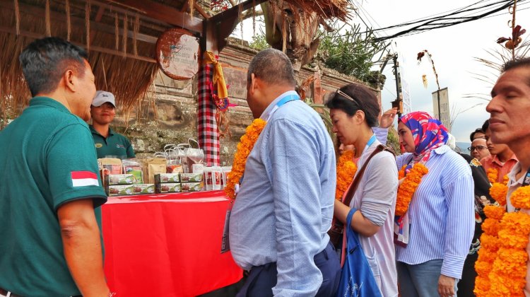 Rombongan Delegasi World Water Forum Terpukau Lihat Keindahan DTW Jatiluwih