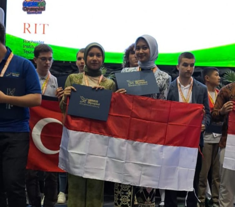 Bangga! Nabilah Zahra dan Saka Dhiva Raih Prestasi Genius Olympiad 2024