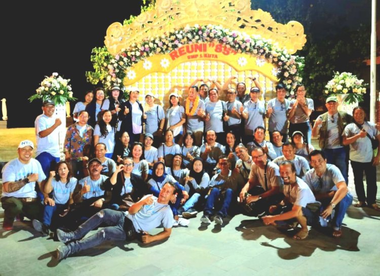 Reuni alumni SMPN 1 Kuta tahun 1985